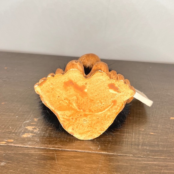 Vintage Ace of Spades Troll Figurine Fur Desk Troll Kitsch Collectible - Picture 4 of 5